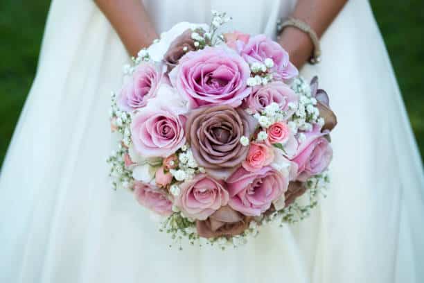 ramo bouquet clásico color rosa