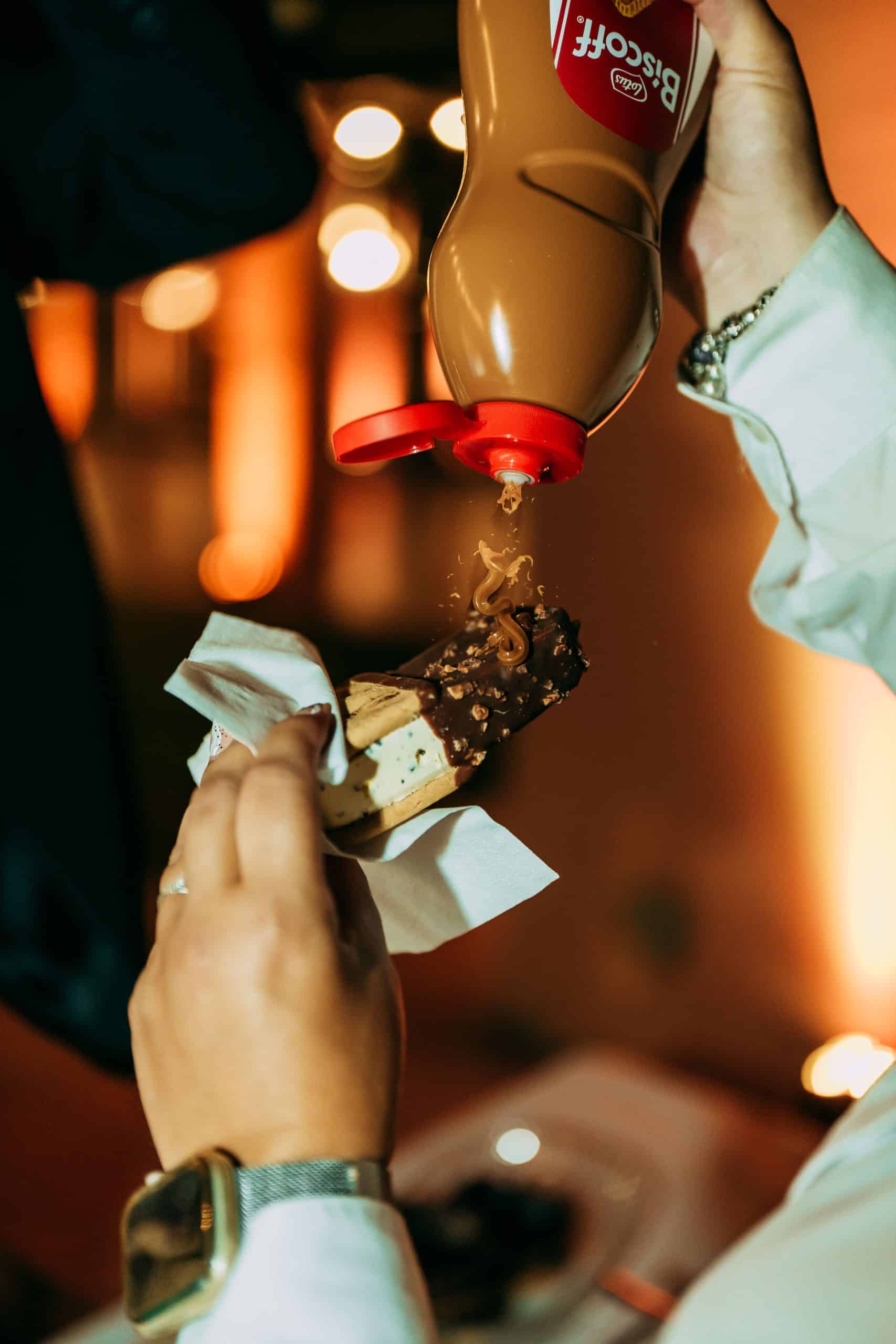 puesto de helado en catering acs